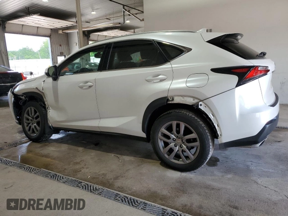 2016 Lexus NX 200t z VIN JTJBARBZ3G2066446, wystawiony jako Copart lot #58784285 z przebiegiem 107 303 mil mil oraz Szkody całkowita. Historia ofert i sprzedaży dostępna na DreamBid. Obrazek 2.
