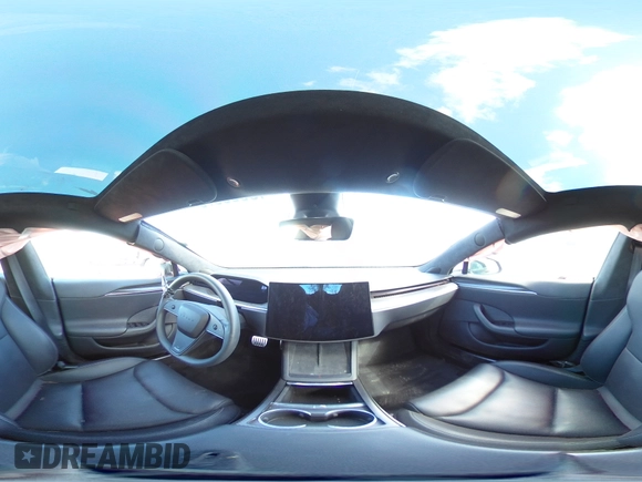 2023 Tesla Model S Plaid with VIN 5YJSA1E6XPF529847, listed as a Copart auction lot 48903675 with Not provided miles and Salvage title. Bid and sale history available at DreamBid. Image 13.