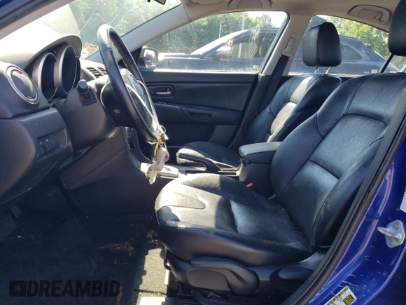 2007 Mazda 3 S Touring with VIN JM1BK324771641980, listed as a Copart auction lot 61132664 with 121,518 mi miles and Salvage Title. Bid and sale history available at DreamBid. Image 7.