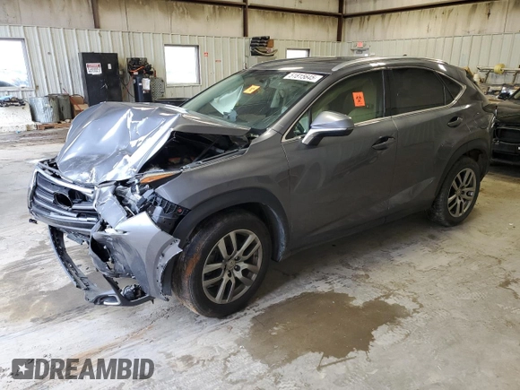 2015 Lexus NX 200t z VIN JTJYARBZXF2002493, wystawiony jako Copart lot #51815645 z przebiegiem Nie podano mil oraz Szkoda całkowita • Salvage title. Historia ofert i sprzedaży dostępna na DreamBid. Obrazek 1.