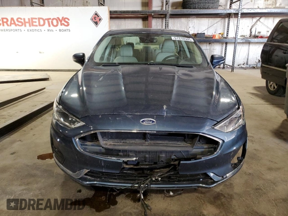 2019 Ford Fusion SEL with VIN 3FA6P0CD2KR222892, listed as a Copart auction lot 51310505 with 60,062 mi miles and Salvage Title. Bid and sale history available at carsss.com. Image 5.