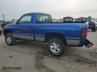 1996 Dodge Ram 1500 with VIN 1B7HF16YXTJ173883, listed as a Copart auction lot 71092674 with 144,323 mi miles and Salvage Title. Bid and sale history available at carsss.com. Image 2.