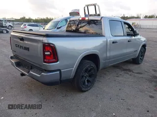 2025 Ram 1500 Big Horn with VIN 1C6RREFG9SN527515, listed as a IAAI auction lot 41952115 with 8,009 mi miles and . Bid and sale history available at DreamBid. Image 4.