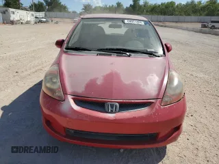 2007 Honda Fit with VIN JHMGD37407S038547, listed as a Copart auction lot 46415765 with Not provided miles and Salvage title. Bid and sale history available at DreamBid. Image 5.
