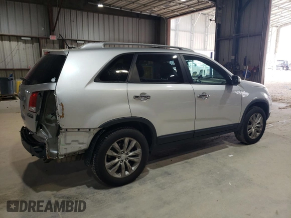 2011 Kia Sorento LX with VIN 5XYKT4A2XBG047542, listed as a Copart auction lot 50230175 with 176,881 mi miles and Salvage Title. Bid and sale history available at DreamBid. Image 3.
