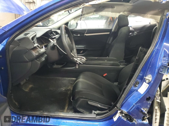 2017 Honda Civic Sedan EX with VIN 19XFC2F77HE035056, listed as a Copart auction lot 49840265 with 128,743 mi miles and Salvage Title. Bid and sale history available at carsss.com. Image 7.