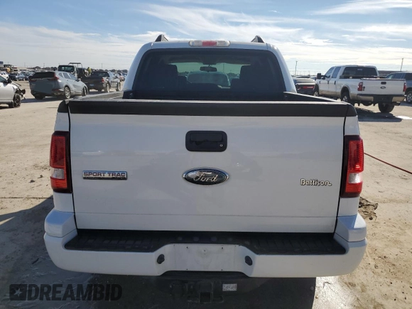 2007 Ford Explorer Sport Trac Limited with VIN 1FMEU33K87UA26336, listed as a Copart auction lot 88889535 with 149,558 mi miles and Salvage title. Bid and sale history available at DreamBid. Image 6.