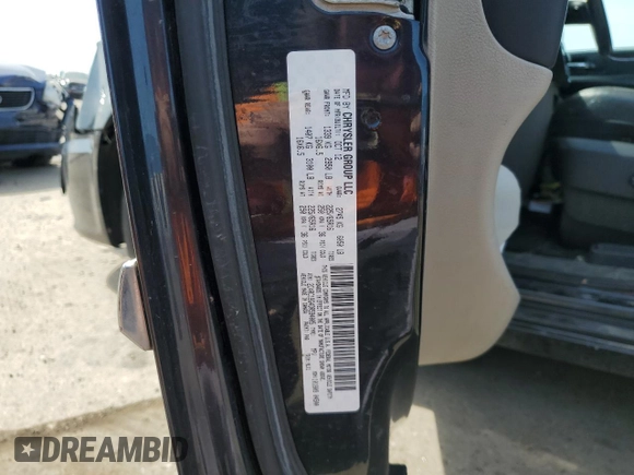 2013 Chrysler Town & Country Touring with VIN 2C4RC1BG4DR594005, listed as a Copart auction lot 54235535 with 114,356 mi miles and Clean Title. Bid and sale history available at DreamBid. Image 13.