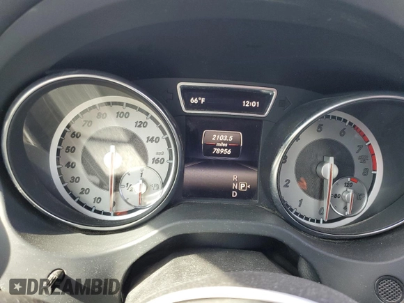 2015 Mercedes-Benz CLA 250 with VIN WDDSJ4EB4FN165302, listed as a Copart auction lot 41458985 with 78,956 mi miles and Salvage Title. Bid and sale history available at DreamBid. Image 9.