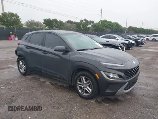2023 Hyundai Kona SE with VIN KM8K22AB0PU982366, listed as a IAAI auction lot 41642860 with 53,008 mi miles and . Bid and sale history available at carsss.com. Image 1.