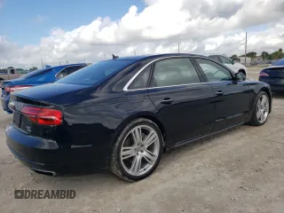2016 Audi A8 L 4.0T Sport with VIN WAU43AFD3GN012923, listed as a Copart auction lot 73294802 with 24,522 mi miles. Bid and sale history available at carsss.com. Image 3.