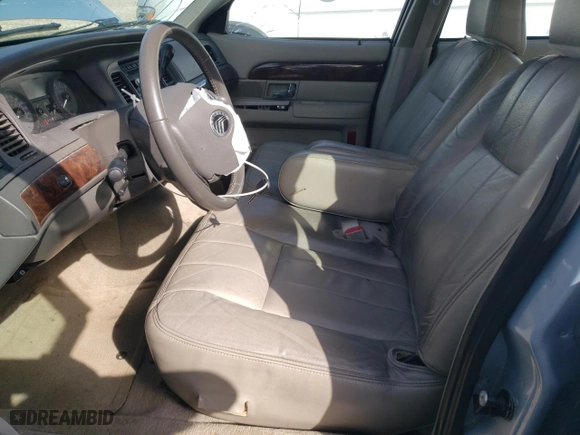 2009 Mercury Grand Marquis LS with VIN 2MEHM75V29X634556, listed as a Copart auction lot 48925725 with 91,643 mi miles and Salvage Title. Bid and sale history available at carsss.com. Image 7.