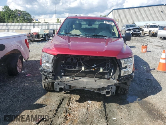 2016 Ford F-150 XL with VIN 1FTEW1CP4GFD12090, listed as a Copart auction lot 55382975 with 55,603 mi miles and Salvage title. Bid and sale history available at DreamBid. Image 5.