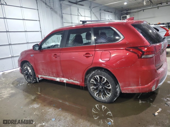 2018 Mitsubishi Outlander PHEV SEL with VIN JA4J24A55JZ029114, listed as a Copart auction lot 45389585 with 0 mi miles and Salvage Title. Bid and sale history available at carsss.com. Image 2.