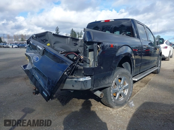 2019 Ford F-150 XL with VIN 1FTFW1E43KKD13822, listed as a IAAI auction lot 41826853 with 43,230 mi miles and . Bid and sale history available at DreamBid. Image 4.