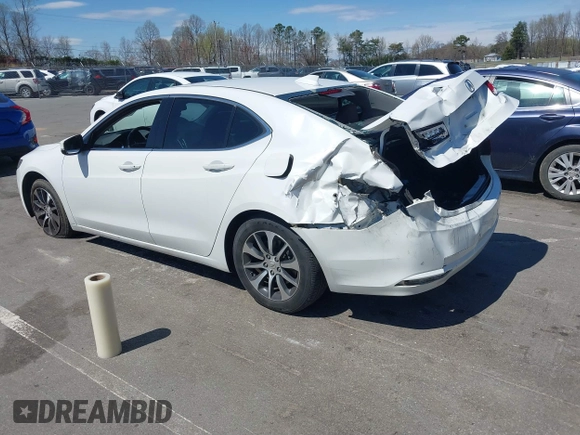 2017 Acura TLX with VIN 19UUB1F32HA007901, listed as a IAAI auction lot 41877950 with 110,598 mi miles and . Bid and sale history available at DreamBid. Image 3.
