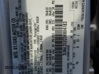 2013 Lincoln MKZ Hybrid с VIN 3LN6L2LU2DR804183, выставлен на аукционе Copart как лот 59609855 с пробегом 206 047 миль миль и Списание • Salvage title. История ставок и продаж доступна на DreamBid. Изображение 12.