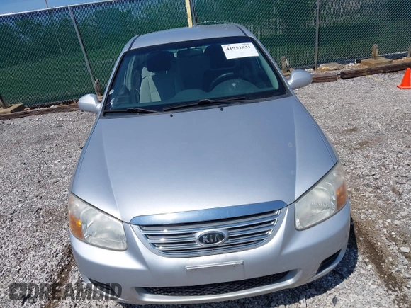 2007 Kia Spectra EX with VIN KNAFE121775415964, listed as a IAAI auction lot 41951831 with 176,903 mi miles. Bid and sale history available at carsss.com. Image 6.