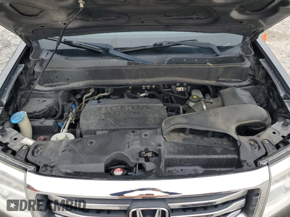 2012 Honda Pilot EX-L with VIN 5FNYF3H50CB025876, listed as a Copart auction lot 45342305 with 166,946 mi miles and Clean Title. Bid and sale history available at DreamBid. Image 12.