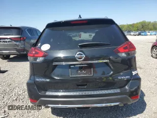 2019 Nissan Rogue SV with VIN JN8AT2MV2KW384610, listed as a Copart auction lot 52043625 with 54,054 mi miles and Salvage Title. Bid and sale history available at carsss.com. Image 6.