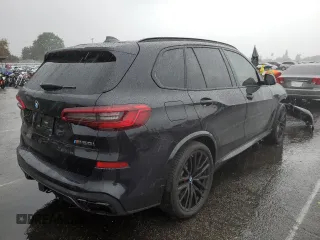 2020 BMW X5 M50i with VIN 5UXJU4C04L9B00583, listed as a Copart auction lot 66926592 with 25,529 mi miles. Bid and sale history available at carsss.com. Image 4.