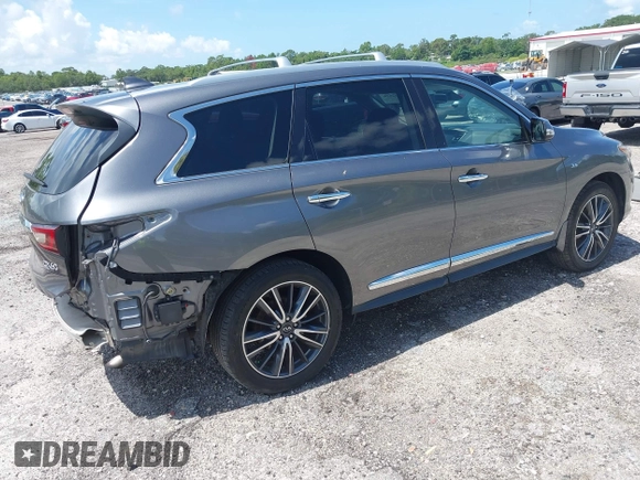 2019 Infiniti QX60 Pure with VIN 5N1DL0MNXKC512120, listed as a IAAI auction lot 42552676 with 88,944 mi miles and . Bid and sale history available at DreamBid. Image 4.