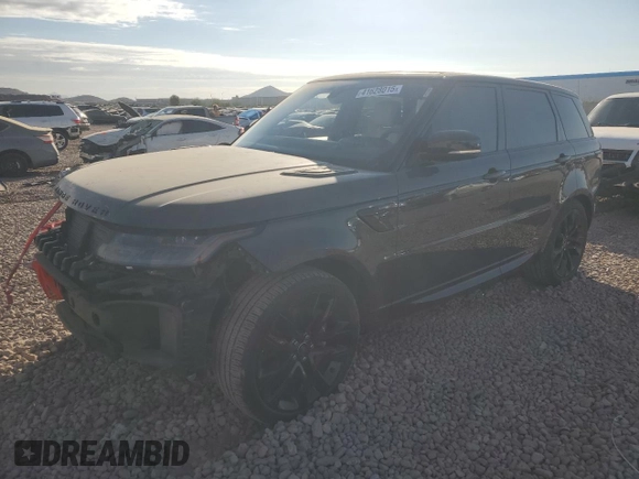 2022 Land Rover Range Rover Sport HST with VIN SALWS2RU6NA236717, listed as a Copart auction lot 41628015 with 25,251 mi miles and Salvage Title. Bid and sale history available at carsss.com. Image 1.
