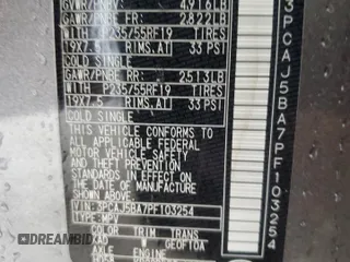 2023 Infiniti QX50 Luxe z VIN 3PCAJ5BA7PF103254, wystawiony jako Copart lot #54495665 z przebiegiem 51 514 mil mil oraz Szkoda całkowita • Salvage title. Historia ofert i sprzedaży dostępna na DreamBid. Obrazek 13.