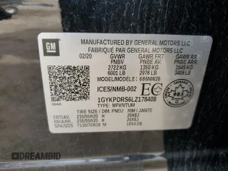 2020 Cadillac XT6 AWD Premium Luxury z VIN 1GYKPDRS6LZ178408, wystawiony jako Copart lot #49246845 z przebiegiem 194 056 mil mil oraz Czysty tytuł • Clean title. Historia ofert i sprzedaży dostępna na DreamBid. Obrazek 13.