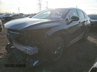 2022 Lexus RX with VIN 2T2SZMDA5NC367154, listed as a Copart auction lot 47421255 with 11,293 mi miles and Salvage Title. Bid and sale history available at carsss.com. Image 1.