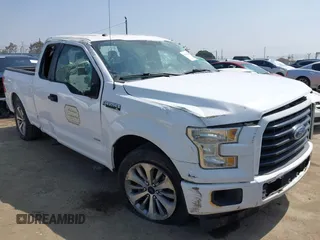 2017 Ford F-150 XL with VIN 1FTEX1CP2HKC25312, listed as a IAAI auction lot 42345887 with 155,185 mi miles and . Bid and sale history available at DreamBid. Image 1.