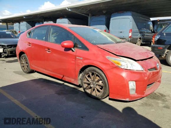 2010 Toyota Prius Four with VIN JTDKN3DU0A1299834, listed as a Copart auction lot 78207604 with 207,003 mi miles and Salvage Title. Bid and sale history available at DreamBid. Image 4.