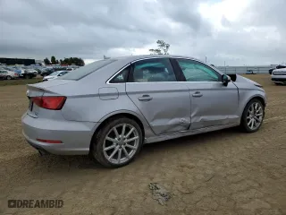 2015 Audi A3 2.0T Premium with VIN WAUBFGFF9F1108371, listed as a Copart auction lot 50942545 with 51,642 mi miles and Salvage Title. Bid and sale history available at carsss.com. Image 3.
