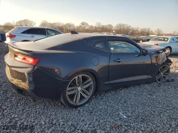 2016 Chevrolet Camaro 2LT with VIN 1G1FD1RS7G0165331, listed as a Copart auction lot 46859245 with 93,709 mi miles and Salvage Title. Bid and sale history available at carsss.com. Image 3.
