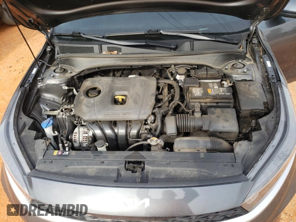 2022 Kia Forte LXS with VIN 3KPF24AD3NE502206, listed as a Copart auction lot 48490235 with 60,307 mi miles and Salvage Title. Bid and sale history available at DreamBid. Image 12.