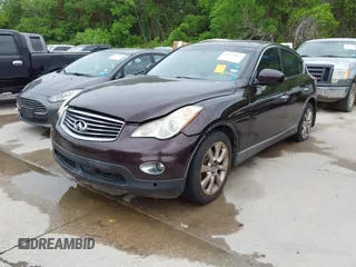 2008 Infiniti EX Journey with VIN JNKAJ09E18M303484, listed as a IAAI auction lot 42072050 with Not Provided miles. Bid and sale history available at carsss.com. Image 2.