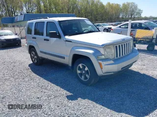 2008 Jeep Liberty Sport with VIN 1J8GN28K78W131686, listed as a IAAI auction lot 42043342 with 151,366 mi miles. Bid and sale history available at carsss.com. Image 1.