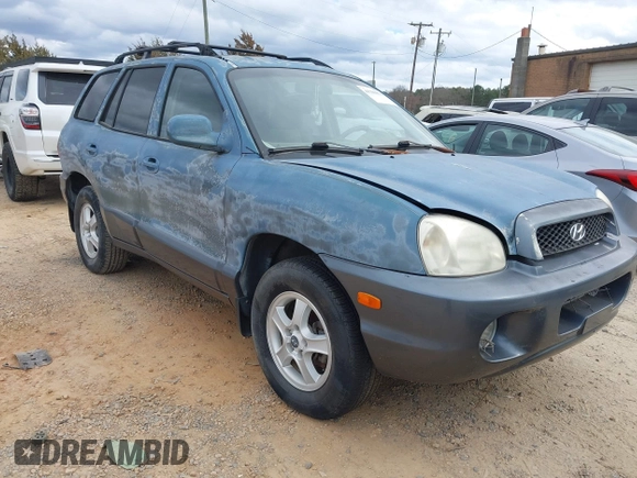 2002 Hyundai Santa Fe GLS z VIN KM8SC13D82U241929, wystawiony jako IAAI lot #41709874 z przebiegiem 153 791 mil mil oraz . Historia ofert i sprzedaży dostępna na DreamBid. Obrazek 1.