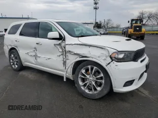 2019 Dodge Durango R/T with VIN 1C4SDJCT8KC549164, listed as a Copart auction lot 53243445 with 87,457 mi miles and Salvage Title. Bid and sale history available at carsss.com. Image 4.