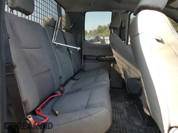 2022 Ford F-250 XL with VIN 1FT7X2B61NEE67333, listed as a Copart auction lot 74192824 with 36,521 mi miles and Salvage Title. Bid and sale history available at DreamBid. Image 10.
