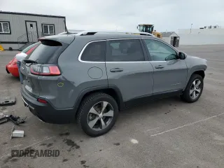 2020 Jeep Cherokee Limited with VIN 1C4PJMDN7LD624741, listed as a Copart auction lot 50826765 with 63,750 mi miles and Salvage title. Bid and sale history available at DreamBid. Image 3.