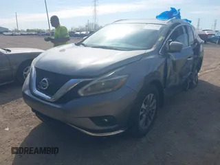 2018 Nissan Murano S z VIN 5N1AZ2MG4JN110773, wystawiony jako IAAI lot #42106750 z przebiegiem 156 208 mil mil oraz . Historia ofert i sprzedaży dostępna na DreamBid. Obrazek 2.
