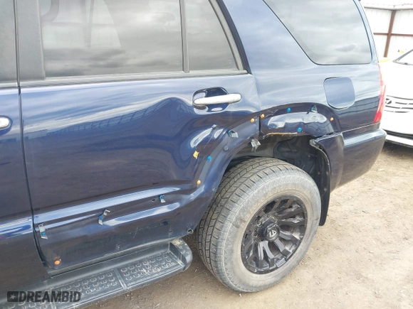 2007 Toyota 4Runner SR5 with VIN JTEBU14R870122512, listed as a IAAI auction lot 41906687 with 249,286 mi miles. Bid and sale history available at carsss.com. Image 6.