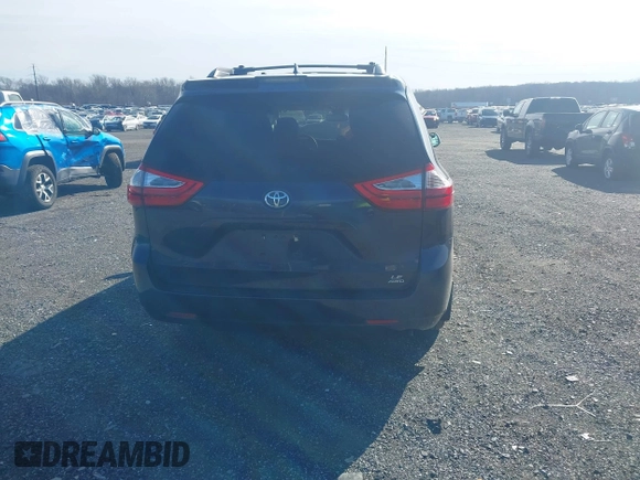 2018 Toyota Sienna LE with VIN 5TDJZ3DC4JS189041, listed as a IAAI auction lot 41610754 with 61,862 mi miles and . Bid and sale history available at DreamBid. Image 16.