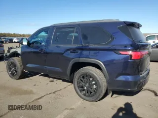 2025 Toyota Sequoia SR5 with VIN 7SVAAABA9SX055317, listed as a Copart auction lot 42635565 with 85 mi miles and Salvage Title. Bid and sale history available at carsss.com. Image 2.