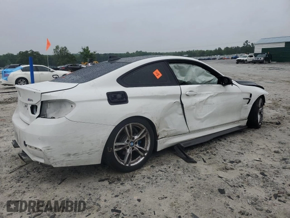 2015 BMW M4 with VIN WBS3R9C53FK334544, listed as a Copart auction lot 55612765 with 78,781 mi miles and Salvage title. Bid and sale history available at DreamBid. Image 3.