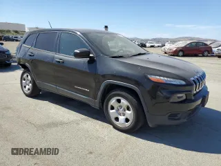 2016 Jeep Cherokee Altitude with VIN 1C4PJLAB2GW126428, listed as a Copart auction lot 56149585 with 214,359 mi miles and Salvage Title. Bid and sale history available at DreamBid. Image 4.