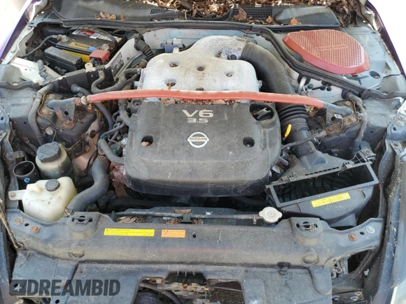 2004 Nissan 350Z Touring with VIN JN1AZ36A44M252461, listed as a Copart auction lot 71462124 with 180,649 mi miles and Clean Title. Bid and sale history available at DreamBid. Image 11.