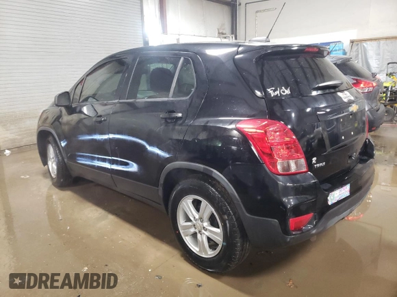 2020 Chevrolet Trax LS with VIN 3GNCJKSB8LL166639, listed as a Copart auction lot 42690945 with 81,254 mi miles and Salvage Title. Bid and sale history available at carsss.com. Image 2.