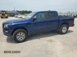 2022 Nissan Frontier S with VIN 1N6ED1EK2NN605154, listed as a Copart auction lot 57241055 with 33,989 mi miles and Salvage title. Bid and sale history available at DreamBid. Image 1.